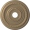 Ekena Millwork Cole PVC Medallion (Canopies up to 5 1/8"), 19"OD x 3 1/2"ID x 1"P, Metallic Champagne Mist CMP19COECE - alternate 1
